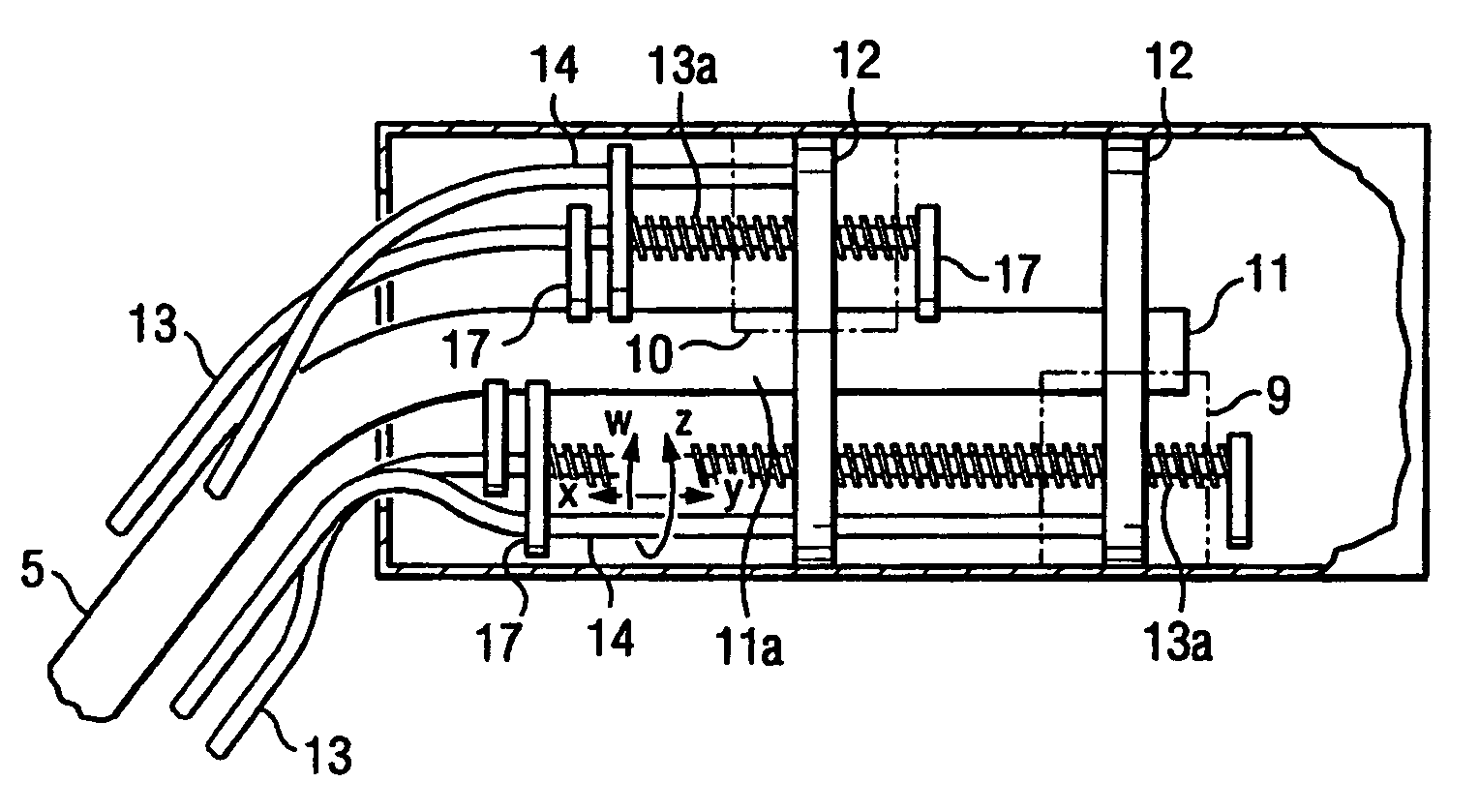 Adaptive intracavitary brachytherapy applicator