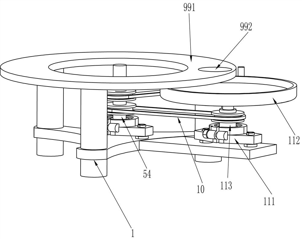 Tengxian rice cake pressing device