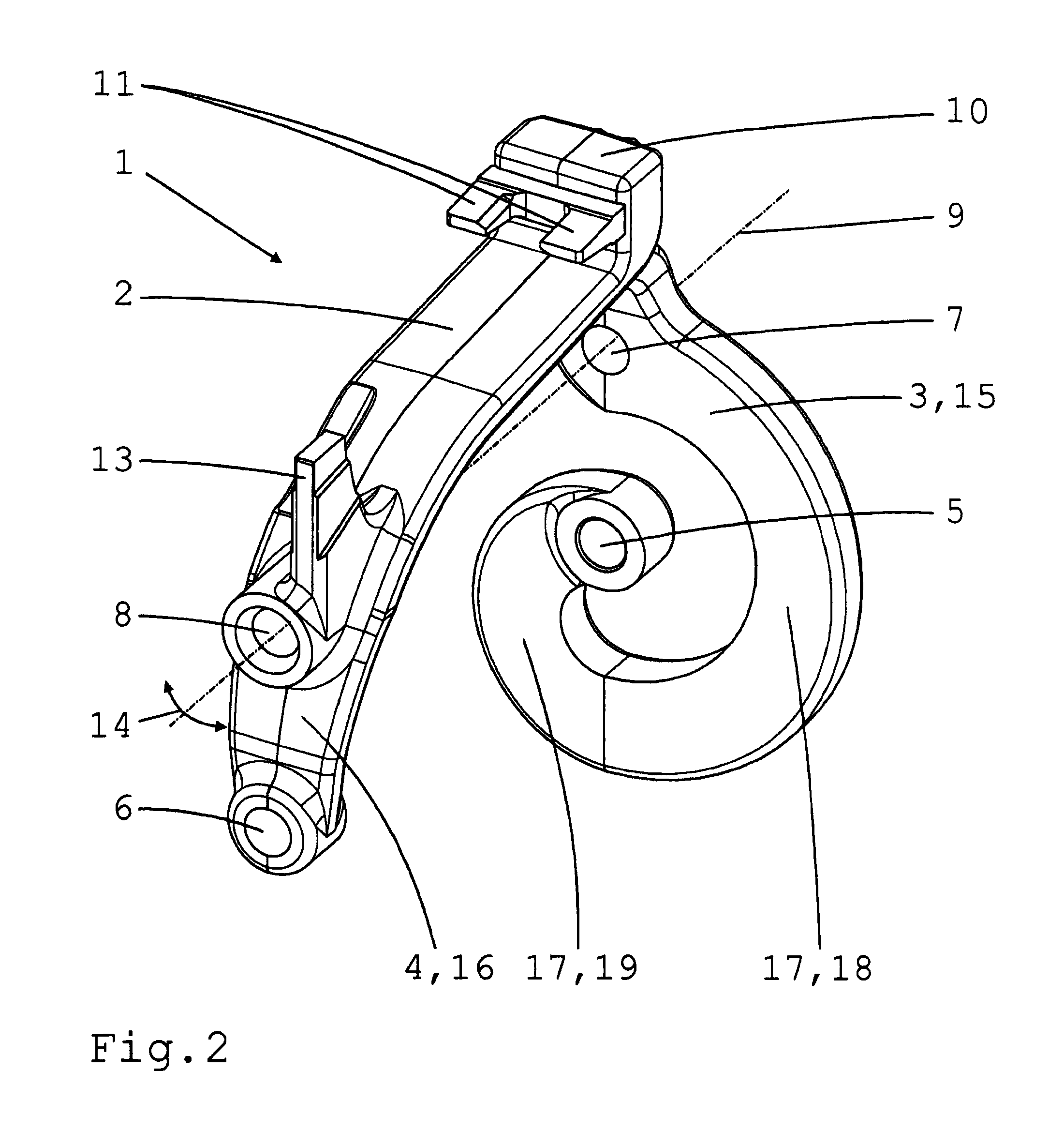 Shifting device for a manual transmission