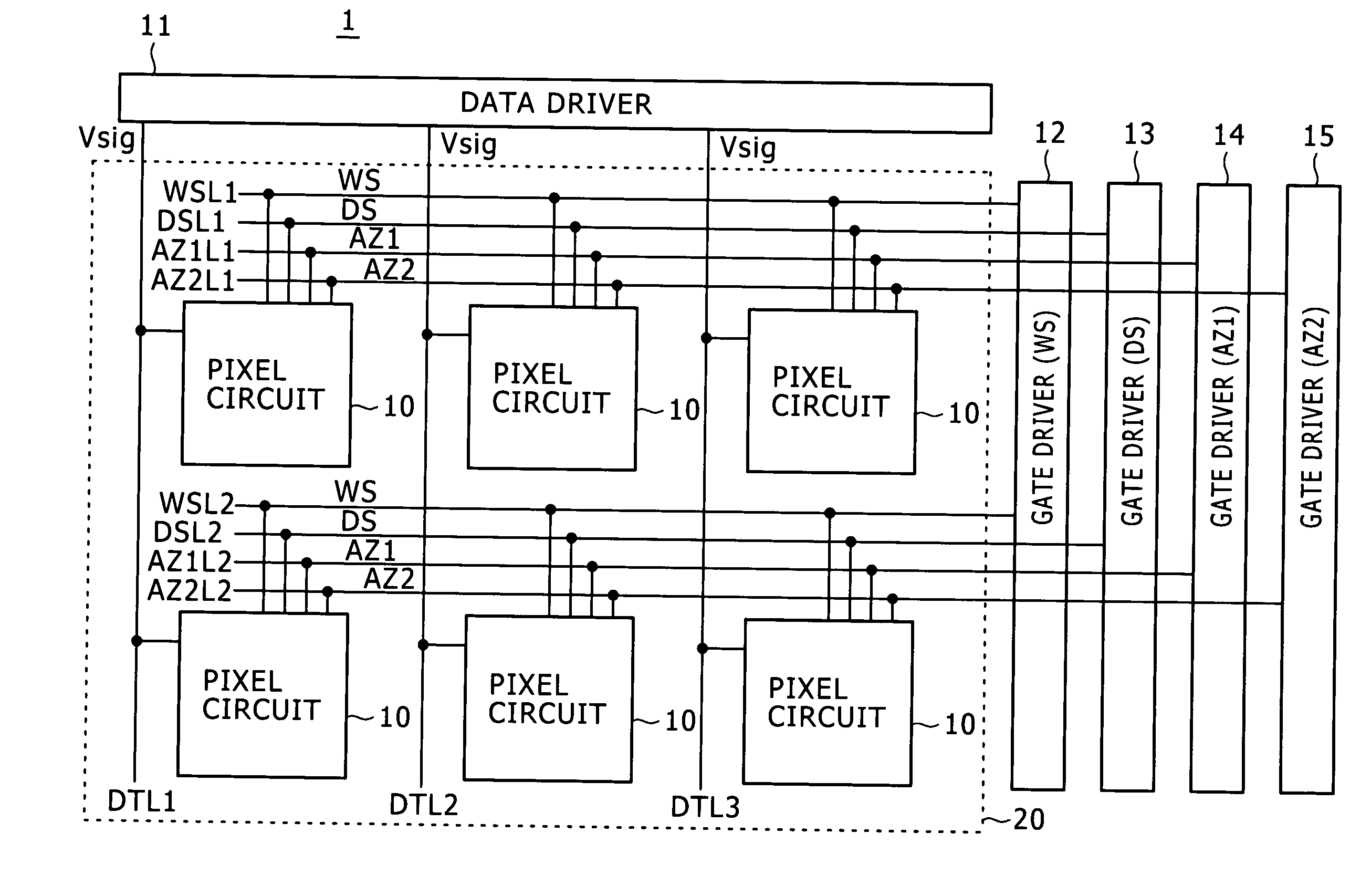 Display device and display driving method