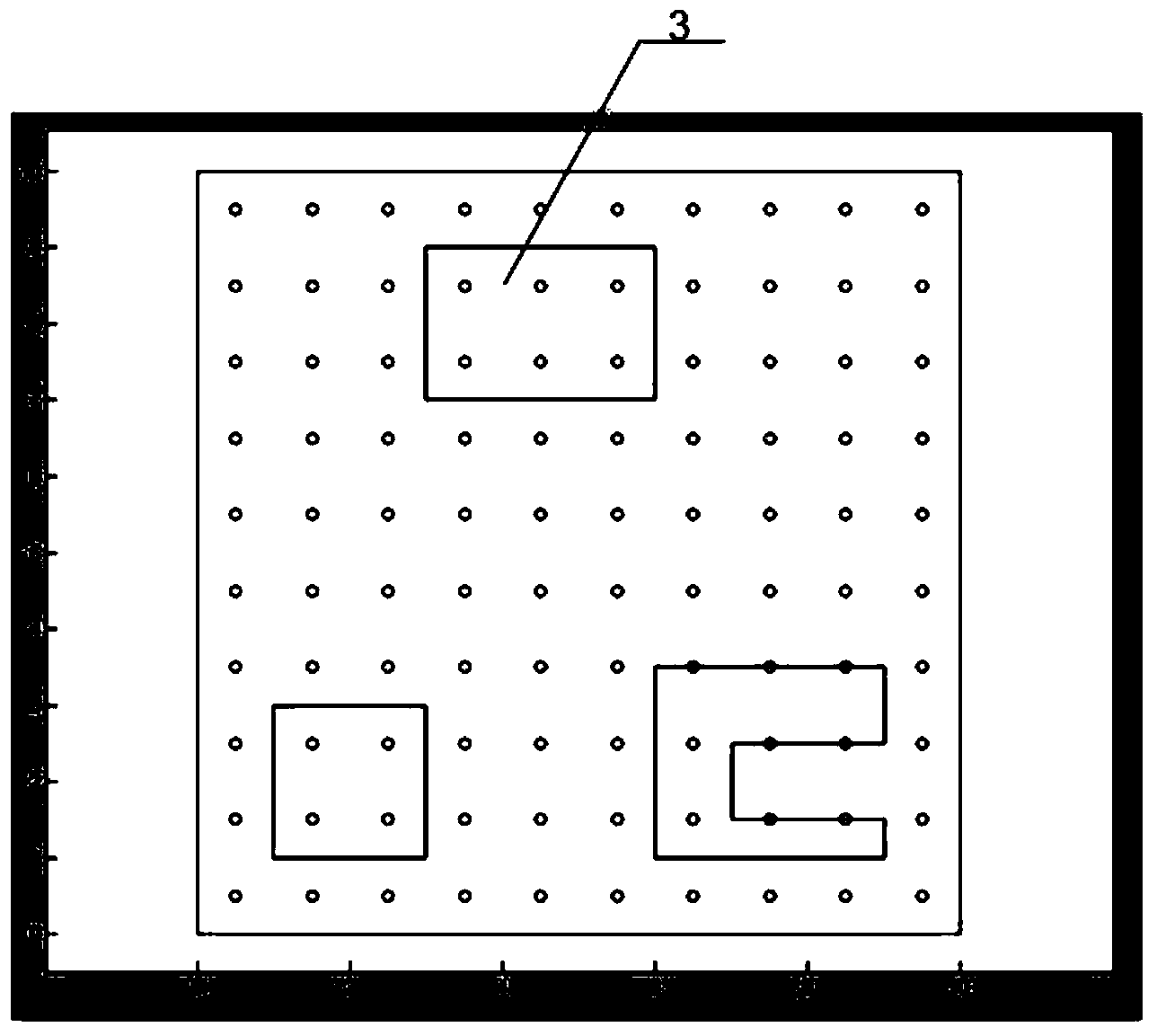 Mobile robot path planning method based on multi-barrier environment