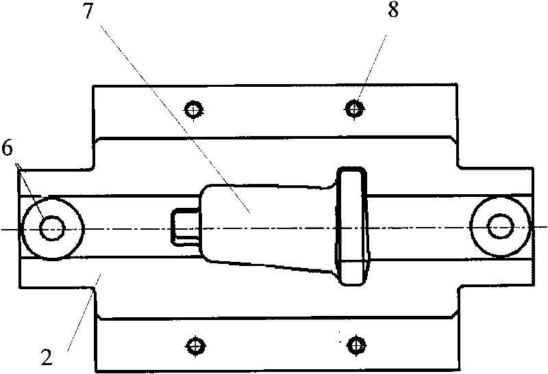 Isothermal forging method for titanium alloy blade