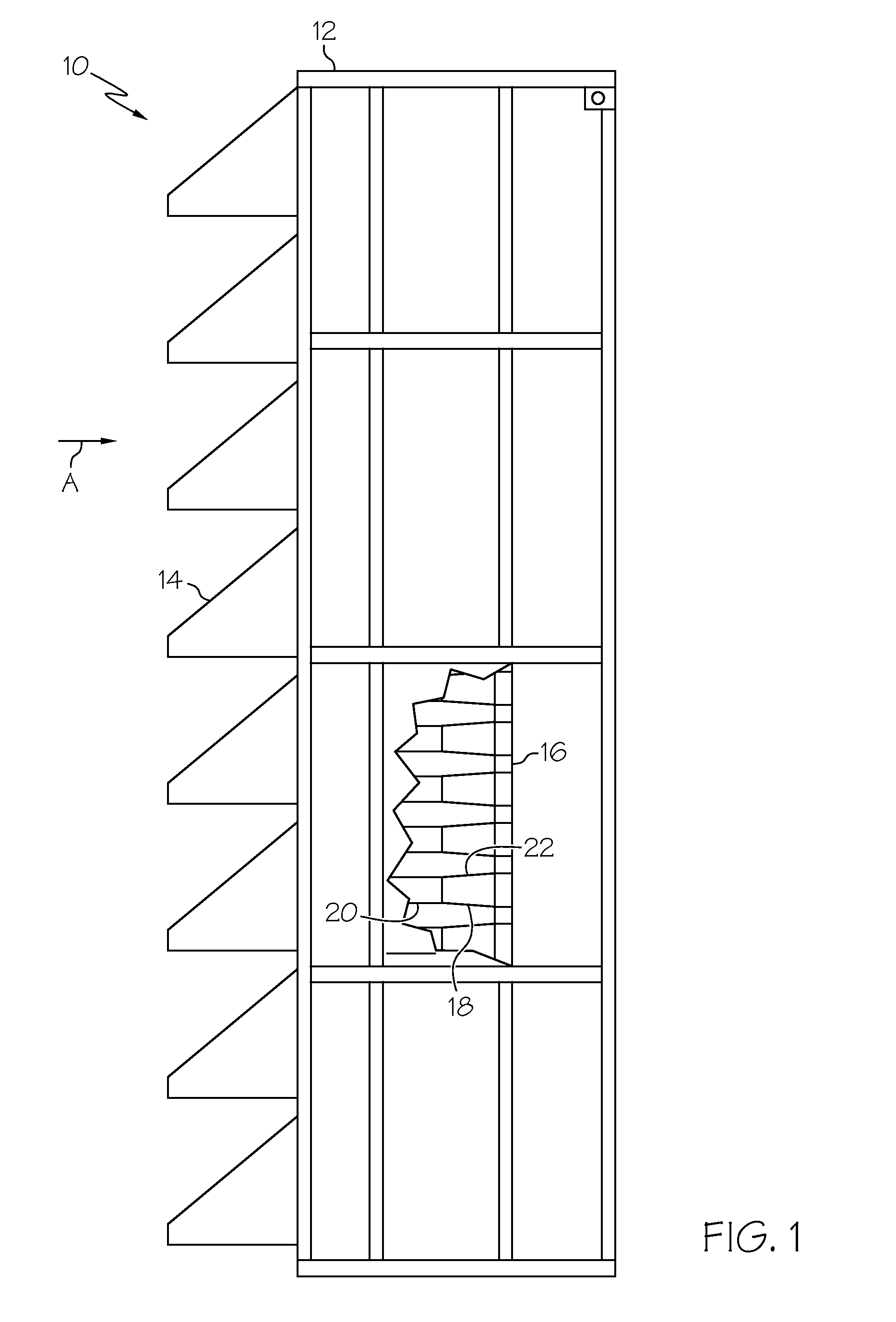 Cartridge filter dimensional compensator