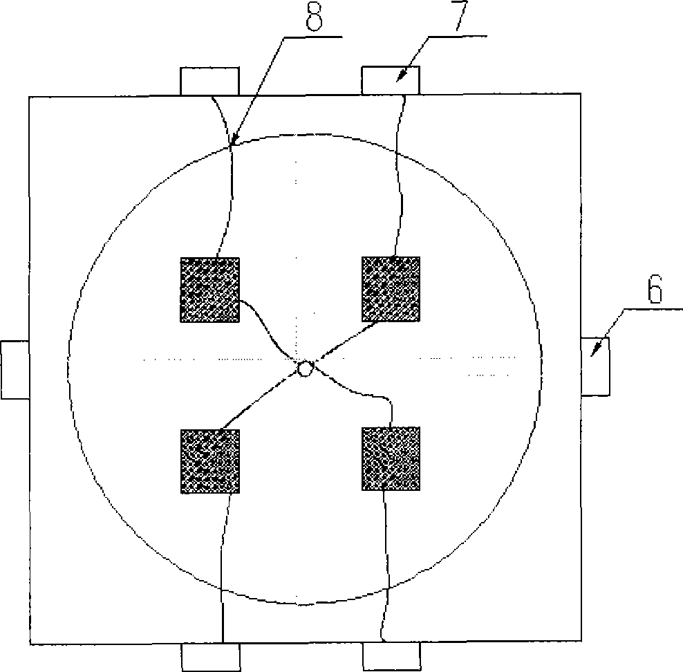 Multiple-in-one LED display screen module surface paste and display screen module