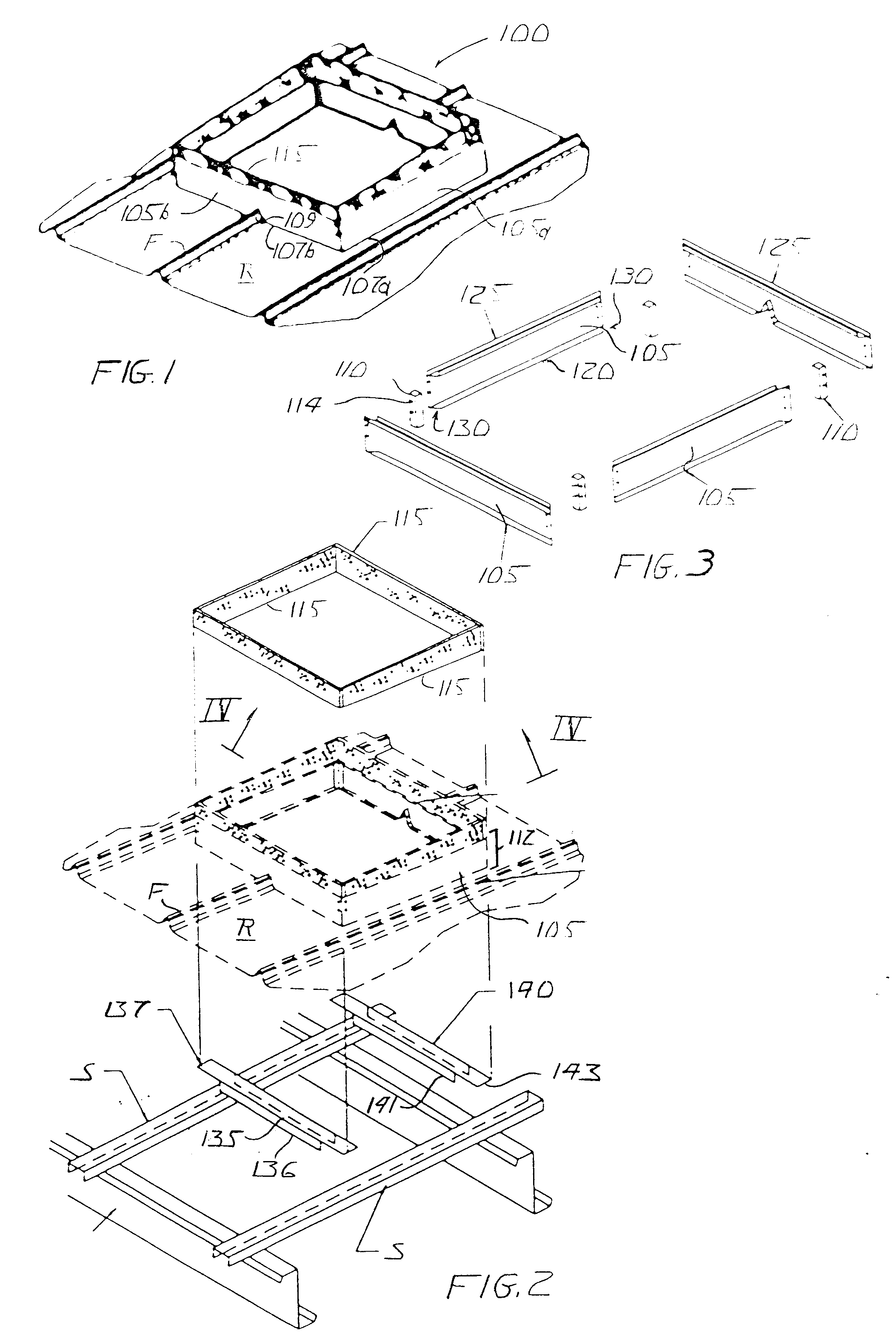 Knock-Down Roof Curb