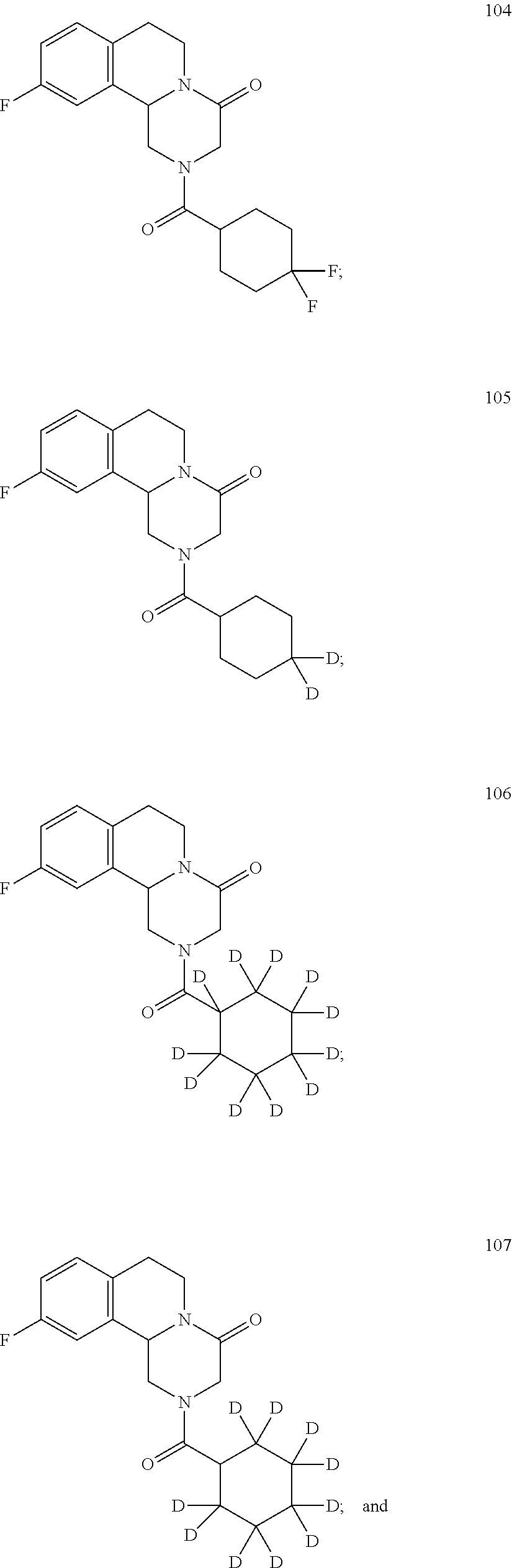 Pyrazinoisoquinoline compounds