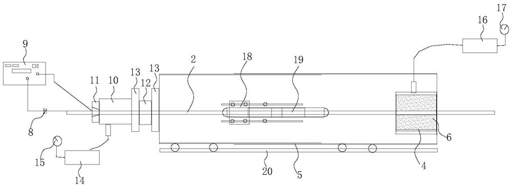 Device and method for testing comprehensive anchoring performance of basalt fiber bar anchor cable