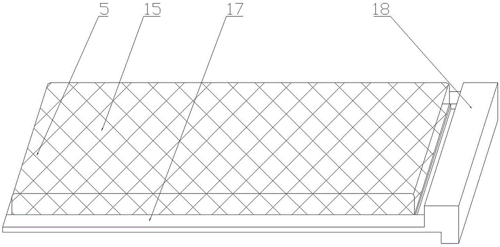 Electroplating wastewater treating device