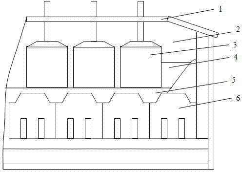 High-efficiency and energy-saving starting method for heat flow coke calcination in aluminum electrolysis