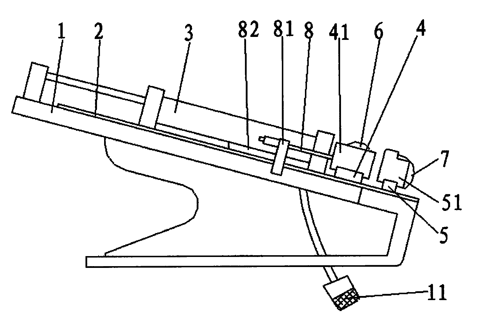 Automatic quick cable-stripping machine