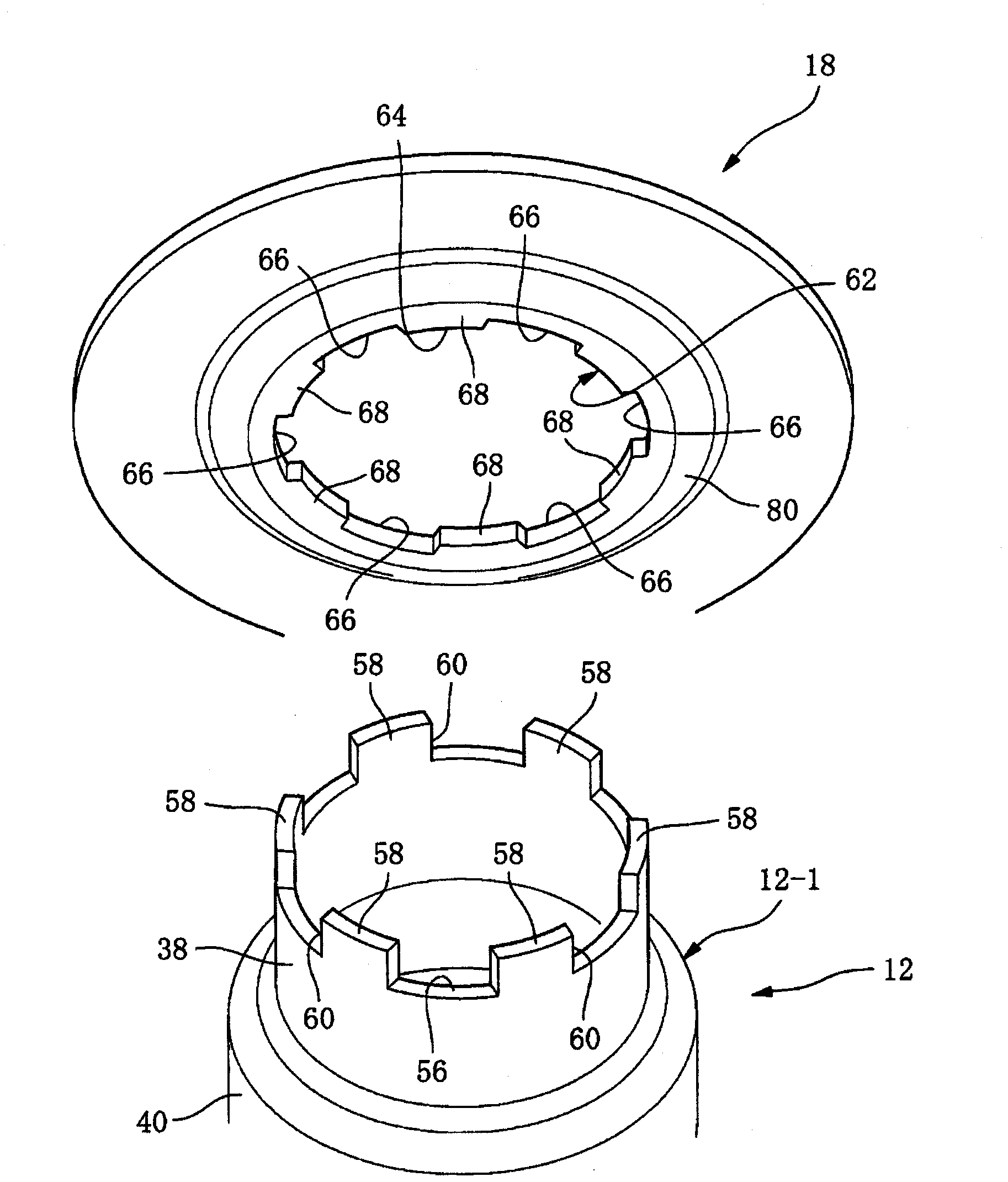 Upper support and method for producing same