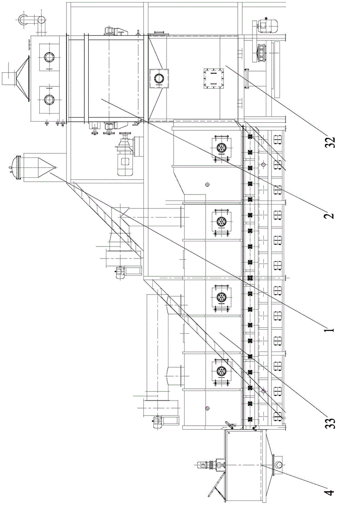 Mixing and drying machine and mixing drying process