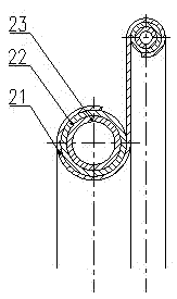 Hard sealing double eccentric butterfly valve for S-shaped elastic double O-shaped metal sealing ring