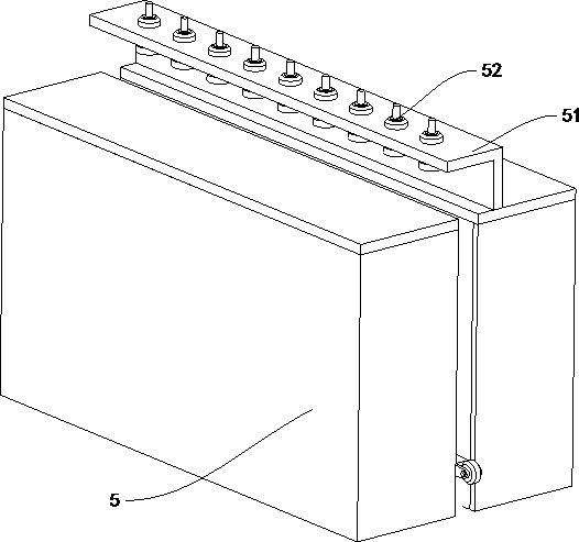 Building formwork flushing device