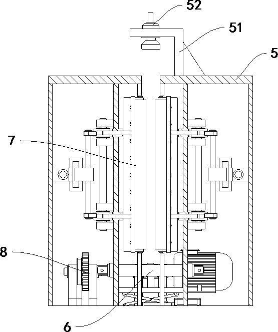 Building formwork flushing device