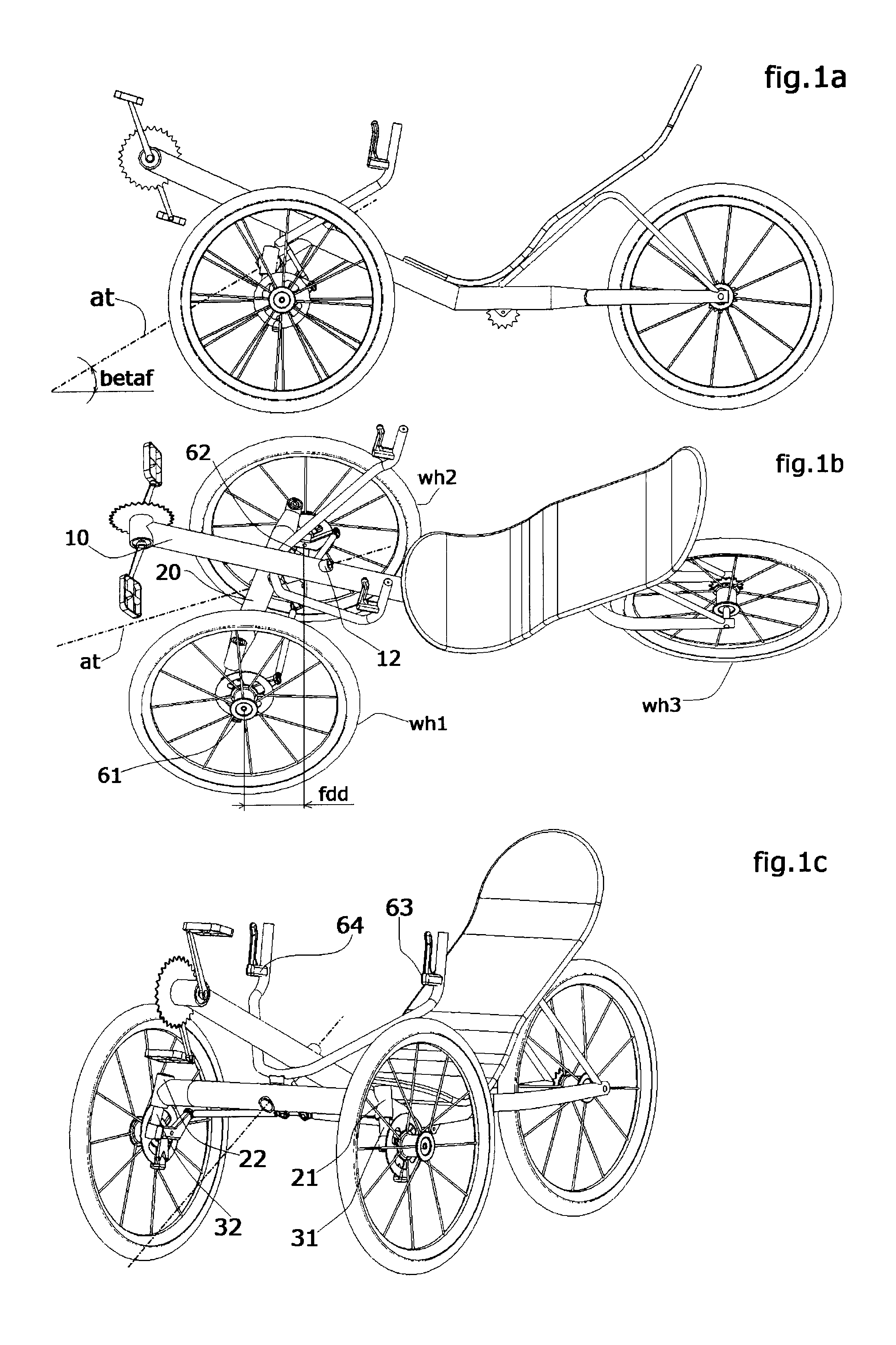 Devices To Let A Tilting Vehicle Lean When Driving And To Keep It Standing When Stopped