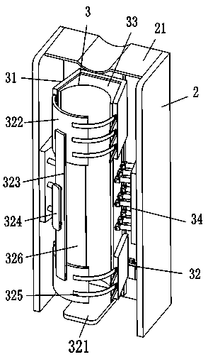 Leg swelling pain massage device