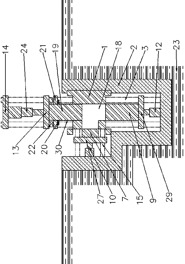 Tectonic coal block type briquette coal triaxial sample preparation device and method with controllable apparent density