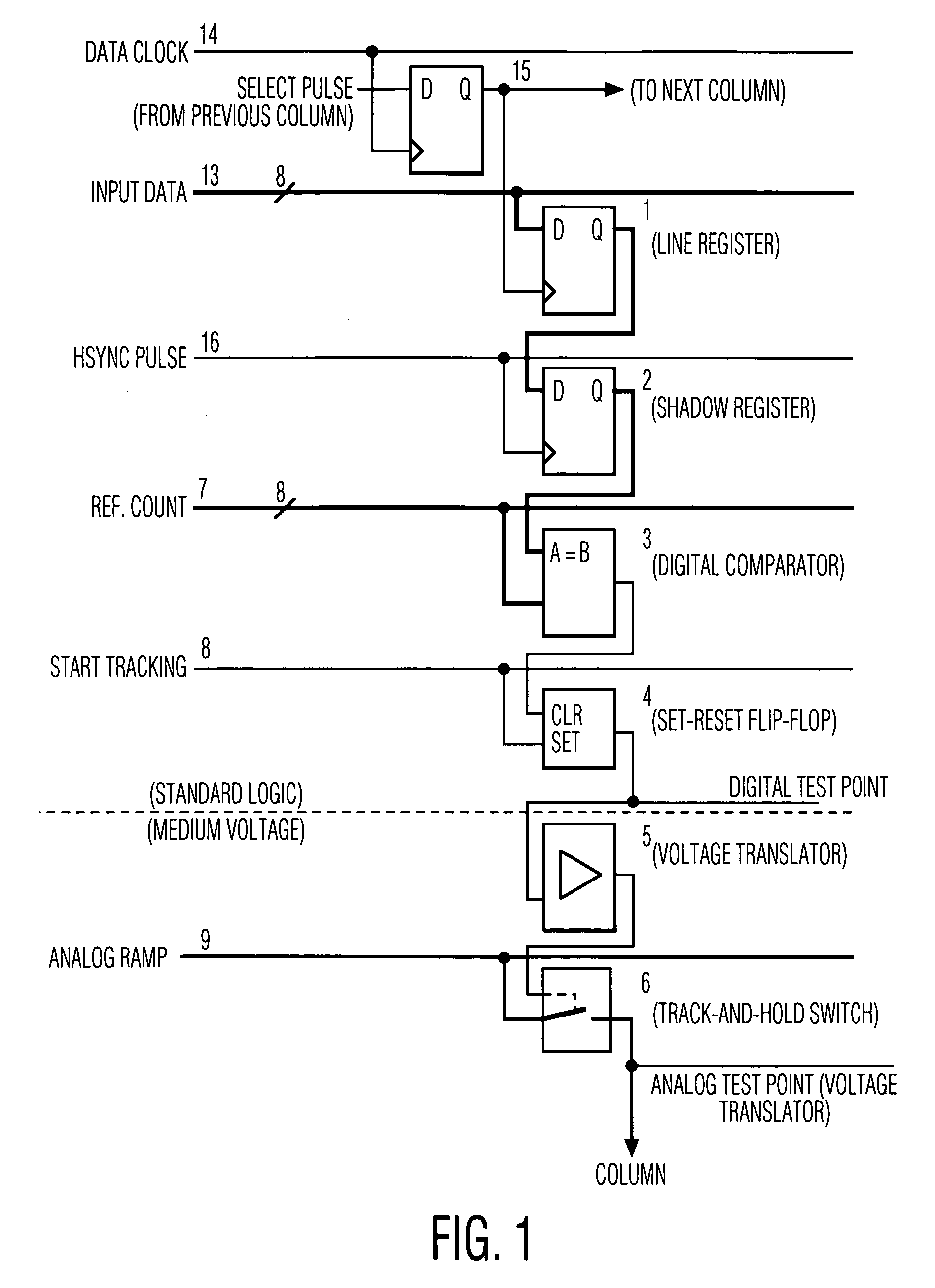 Self diagnostic and repair in matrix display panel