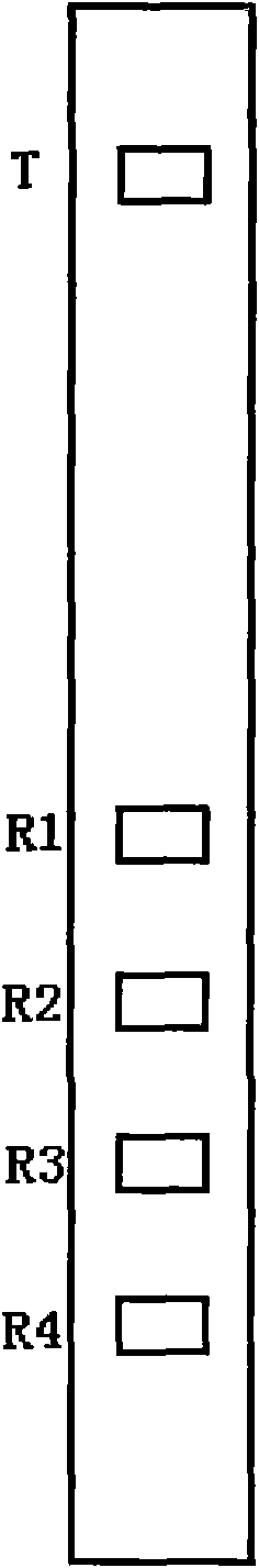 Method for detecting digital acoustic head waves