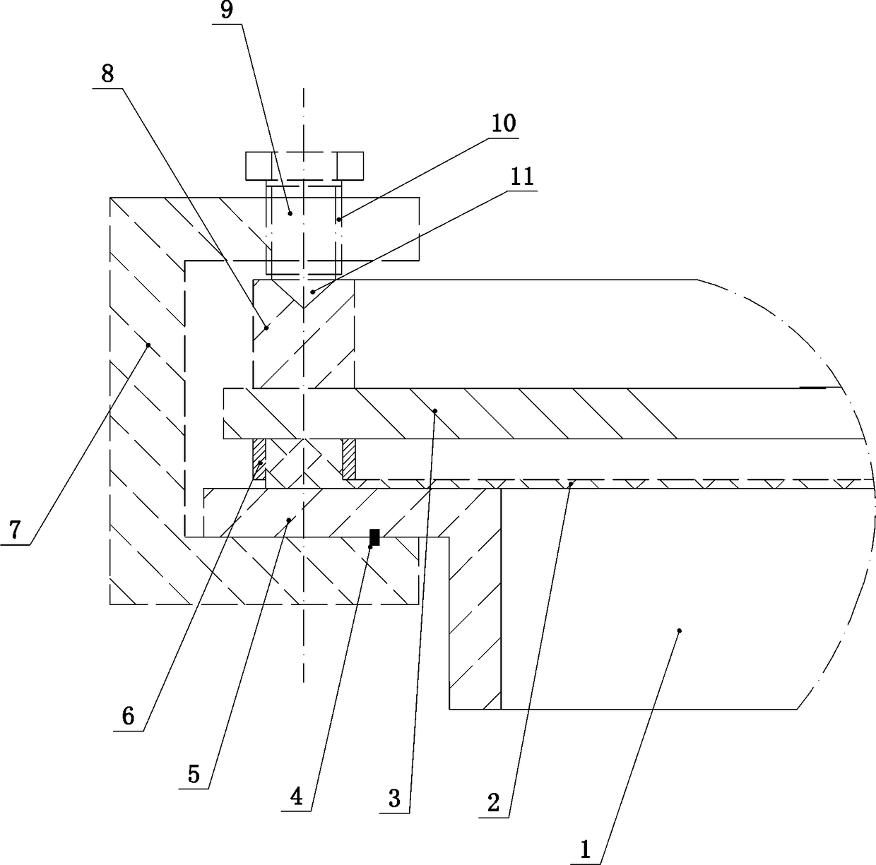 Stretching type flexible sealing manhole door