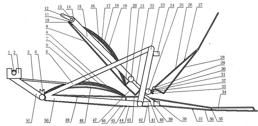 Film tray paving mechanism for self-propelled combined machine for raising rice seedlings in greenhouse