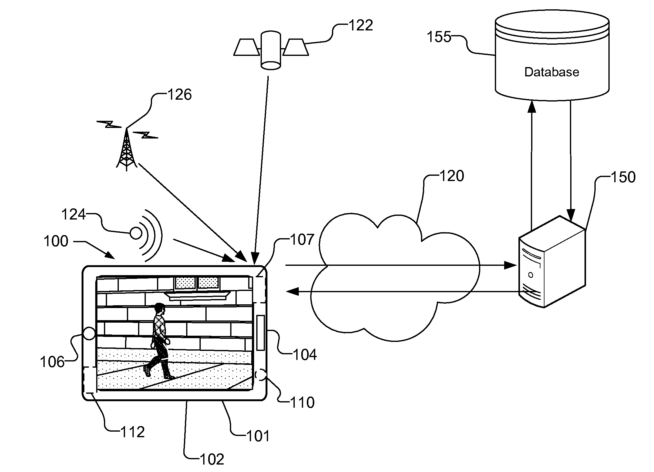 Spatially registered augmented video