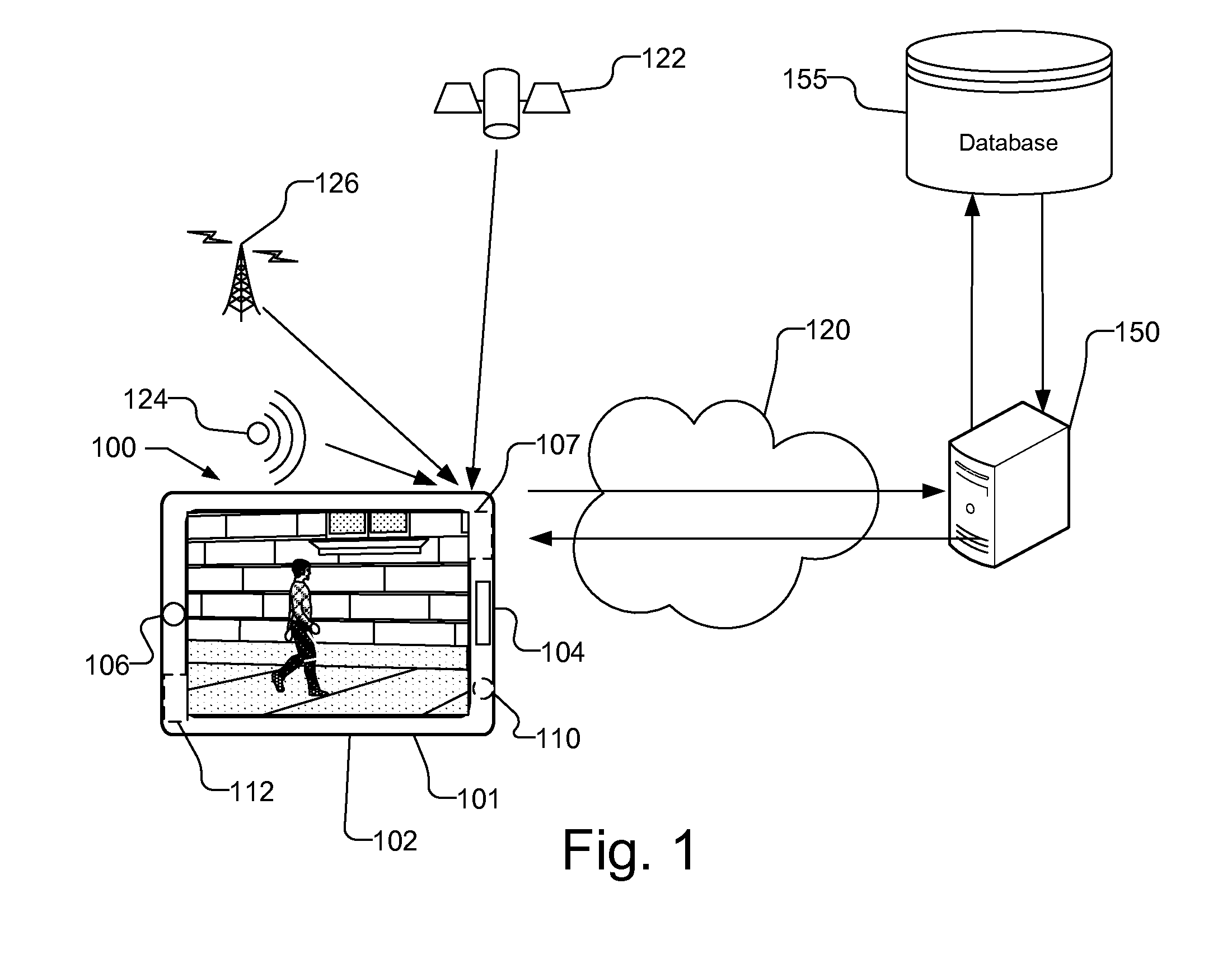 Spatially registered augmented video