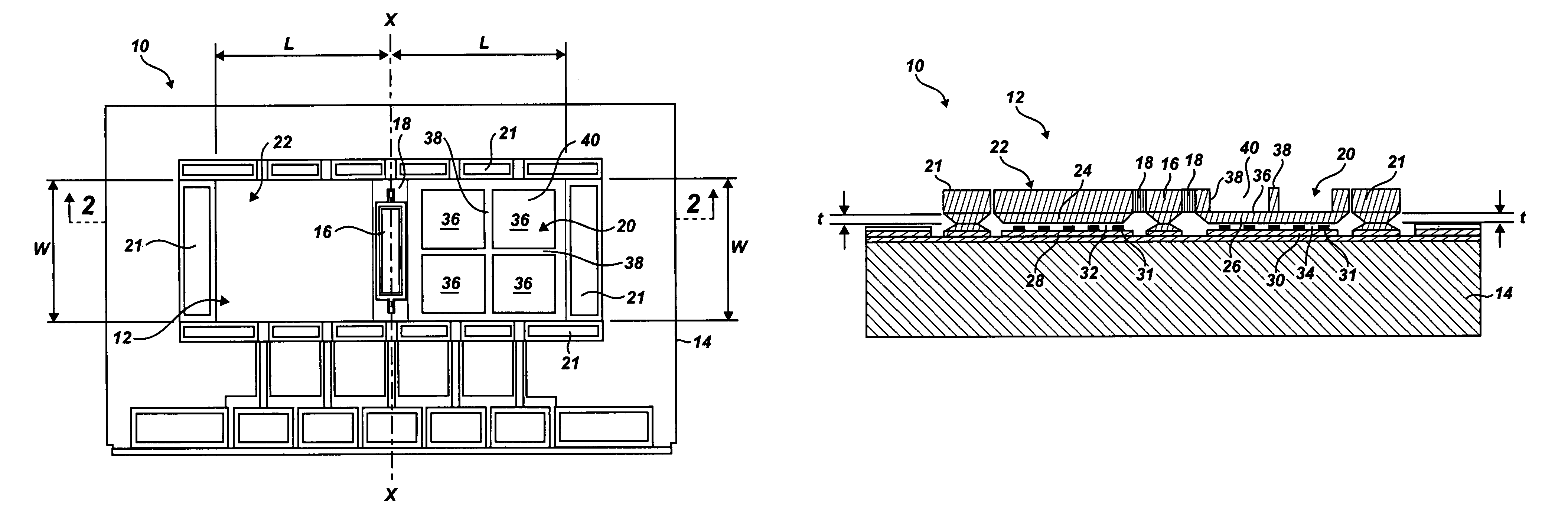 Pendulous accelerometer with balanced gas damping