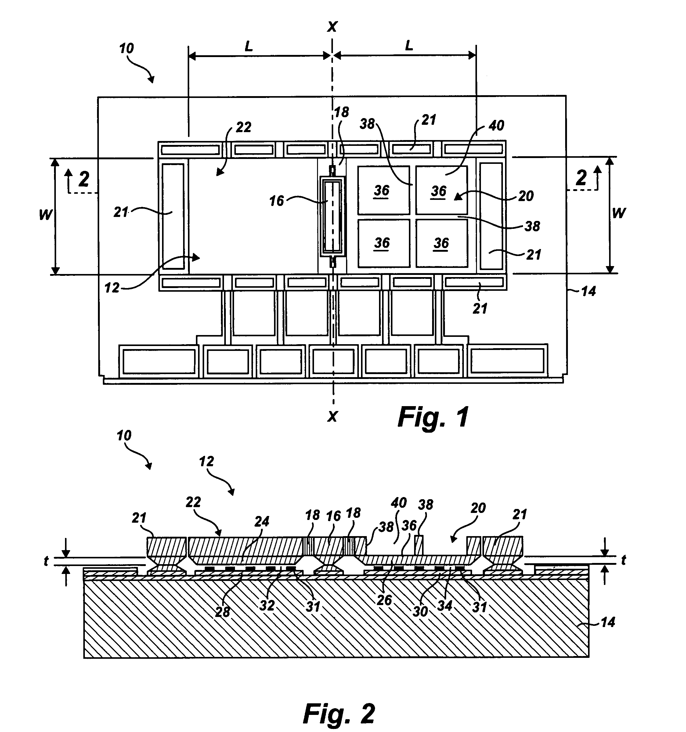 Pendulous accelerometer with balanced gas damping