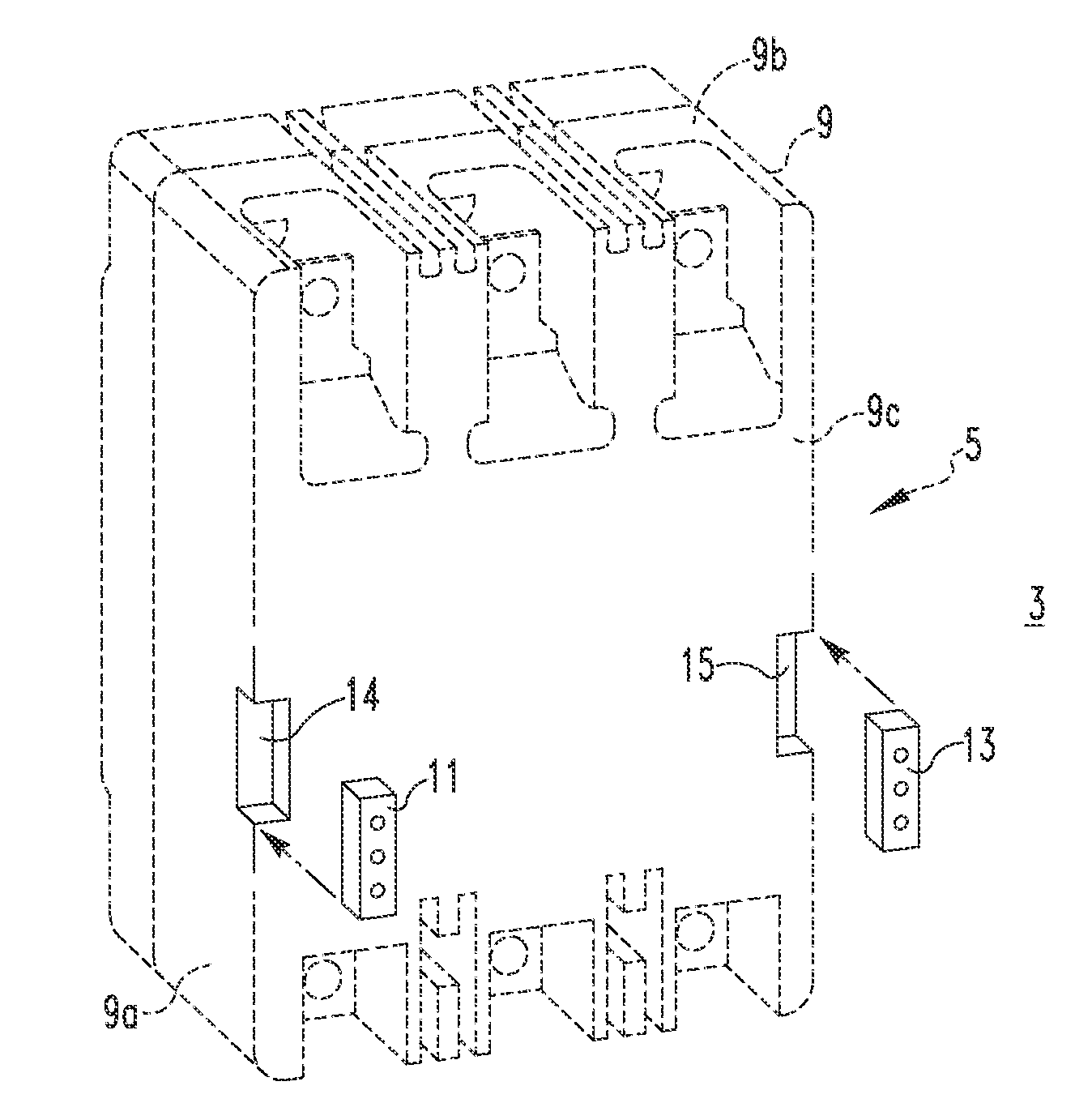 Molded case circuit breaker accessory wiring improvement