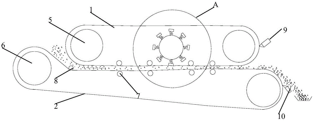 Belt filter press