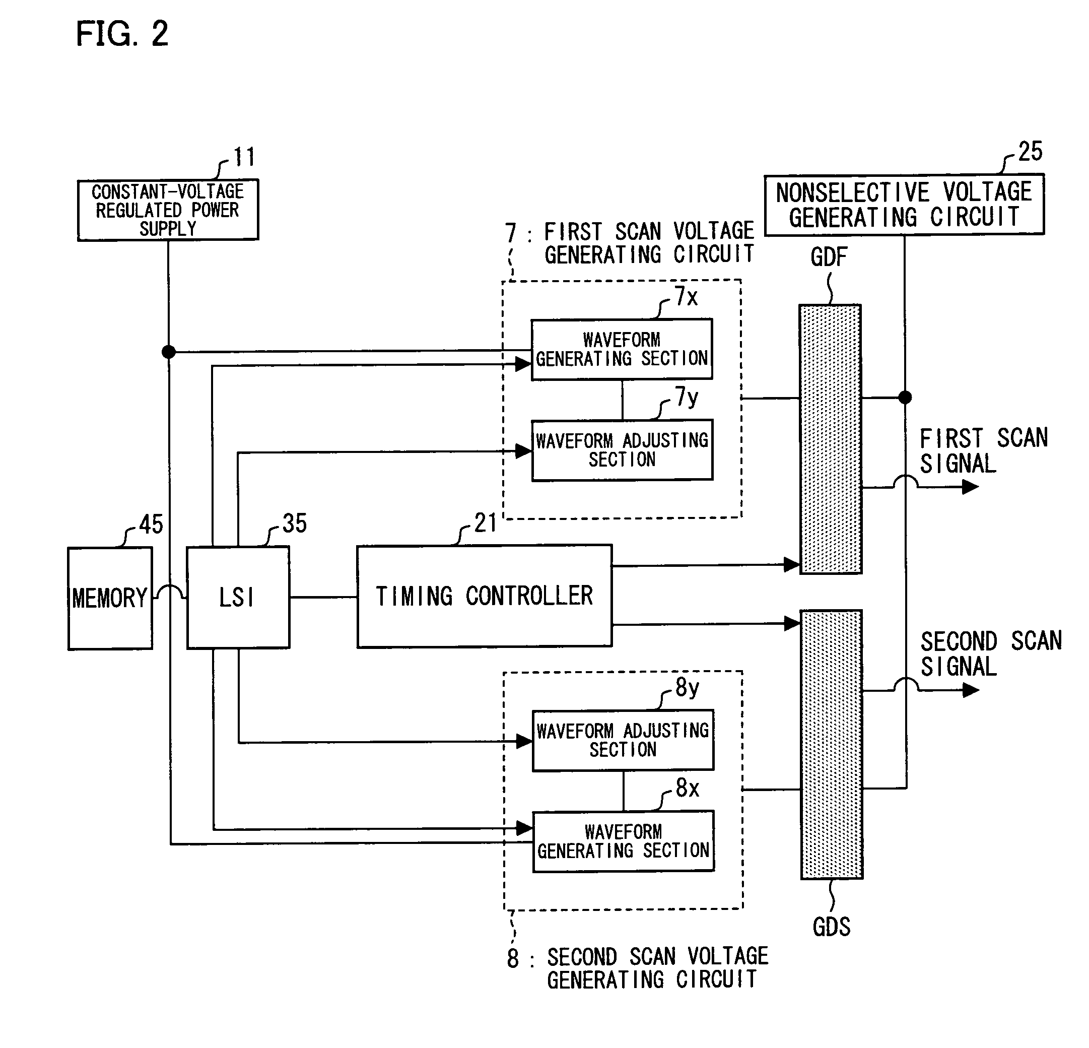 Display device, control device of display device, driving method of display device, liquid crystal display device, and television receiver