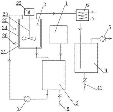 Cyanamide hydrolysis and desolventization system device