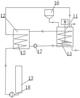 Cyanamide hydrolysis and desolventization system device