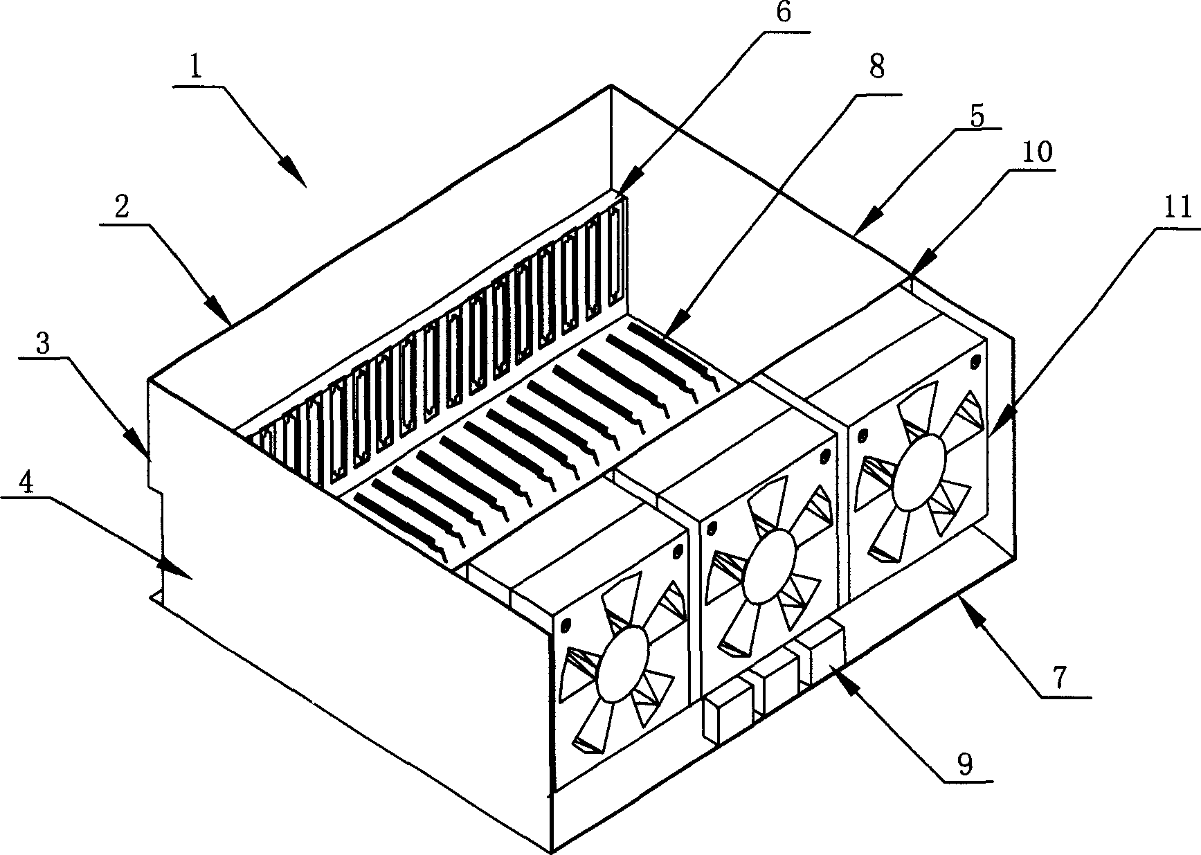 IO expansion module for blade server