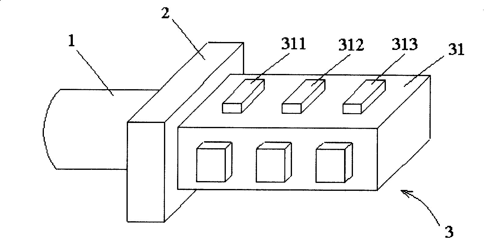 Chip bonding machine platform and heating plate thereof