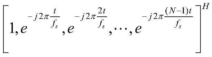 Energy detection method based on weighting matrix filtering