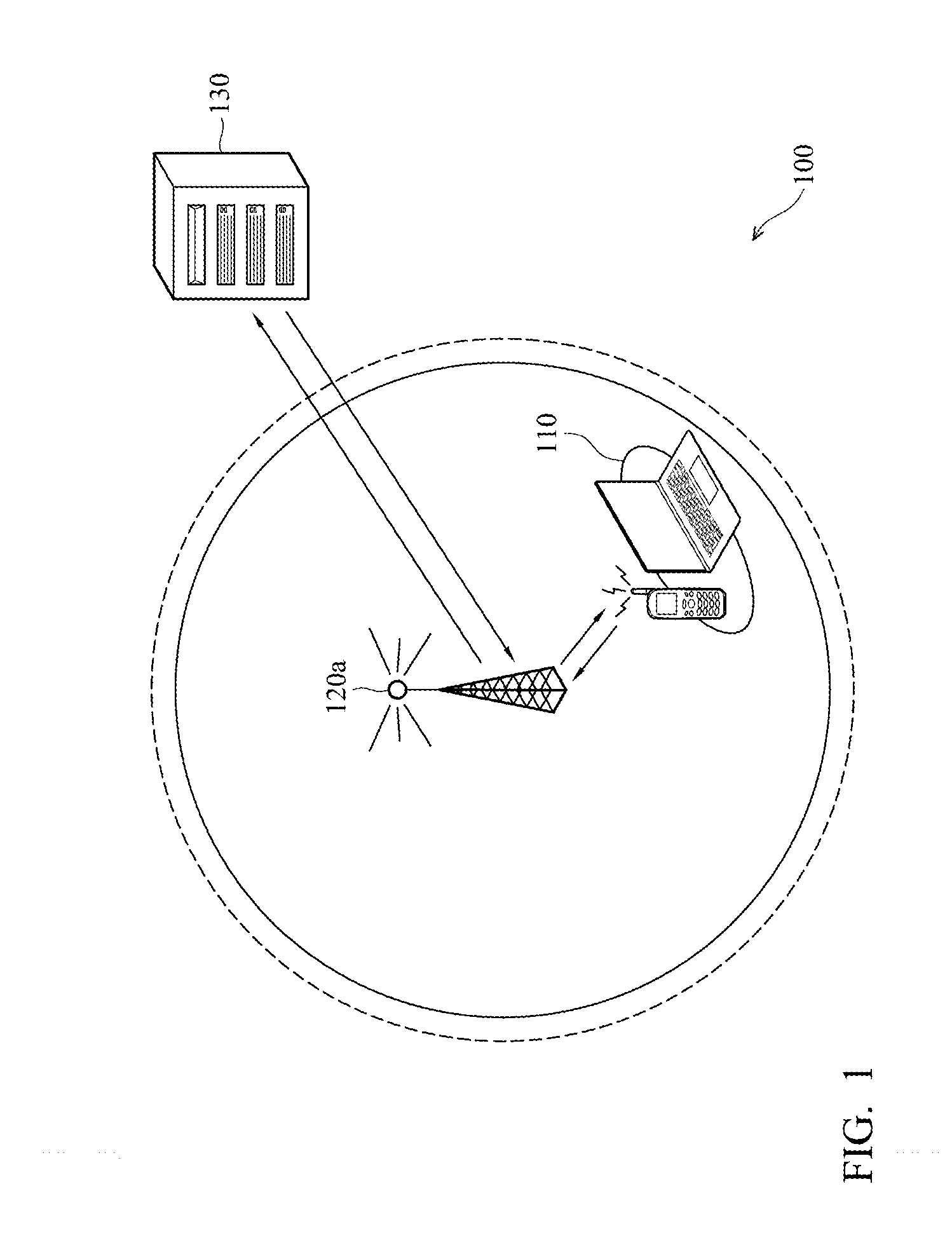 Wireless communication system for improving the handoff of the wireless mobile device according to geographic information and a method for improving handoff