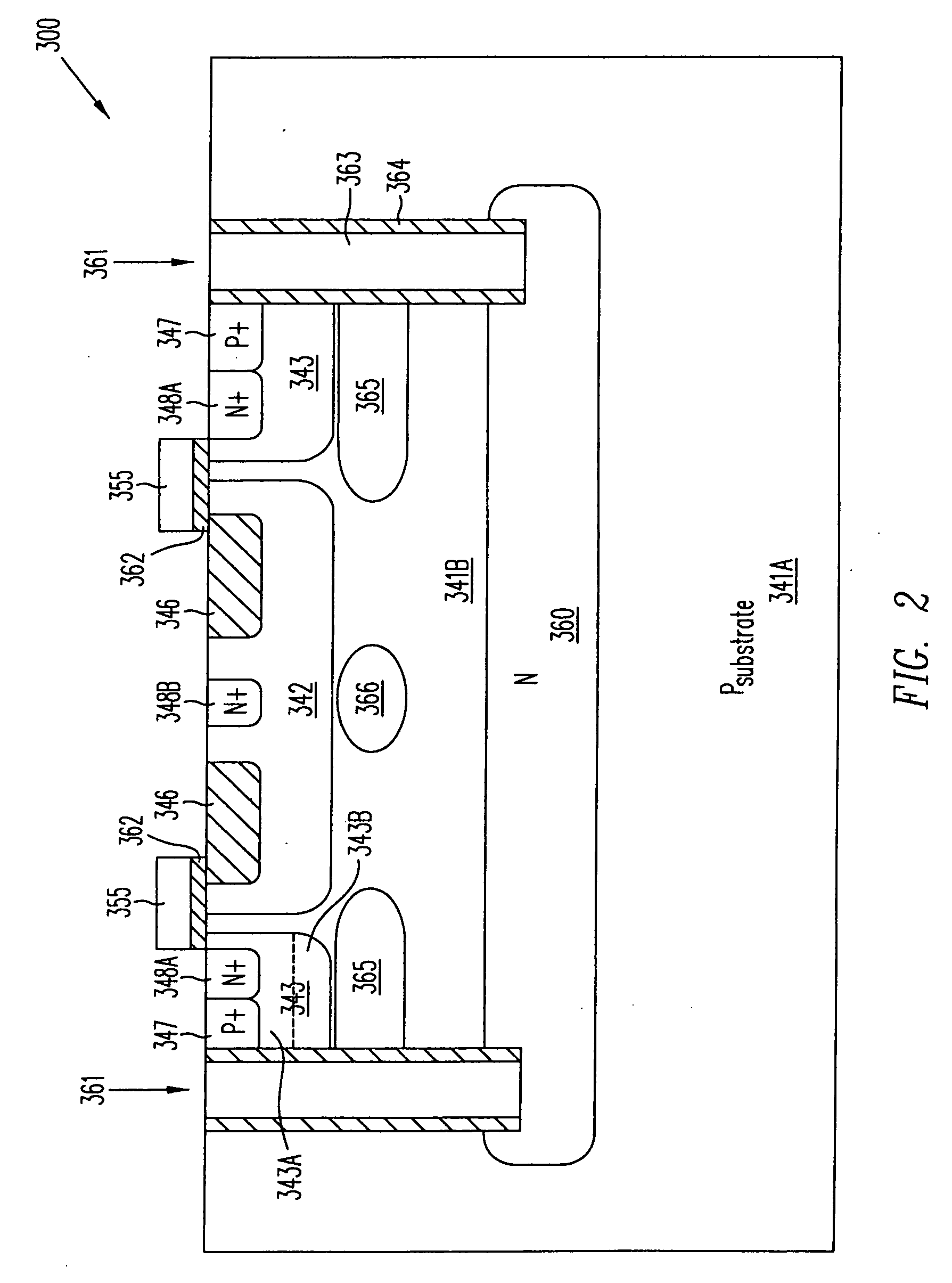 Isolated diode