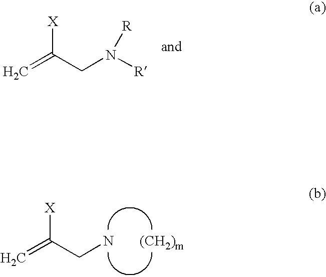 Tire with a tread comprising a rubbery polymer of a functionalized monomer