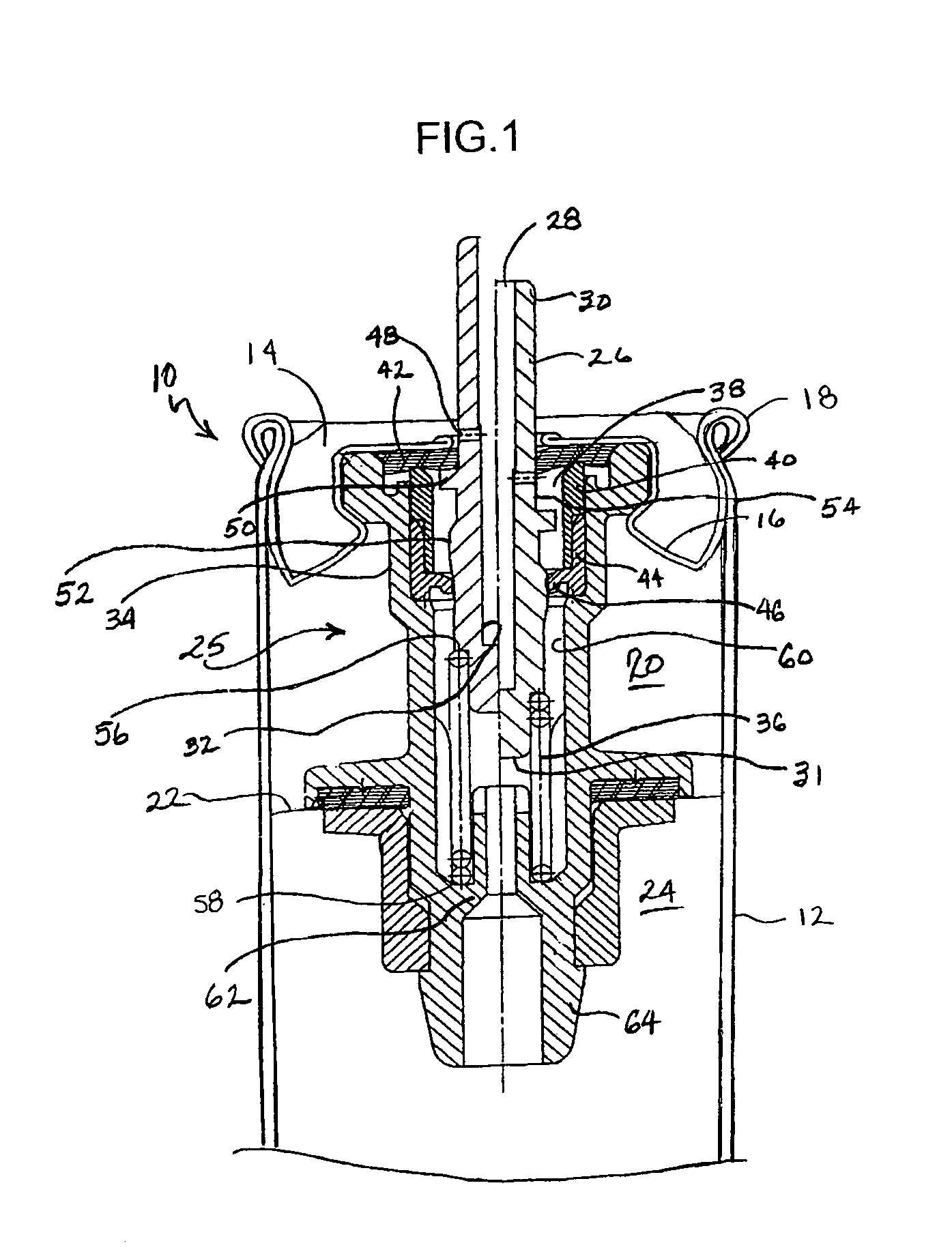 Fuel cell actuator and associated combustion tool