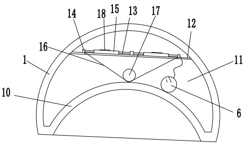 Auxiliary straightening device for accidental dumping during aerial work