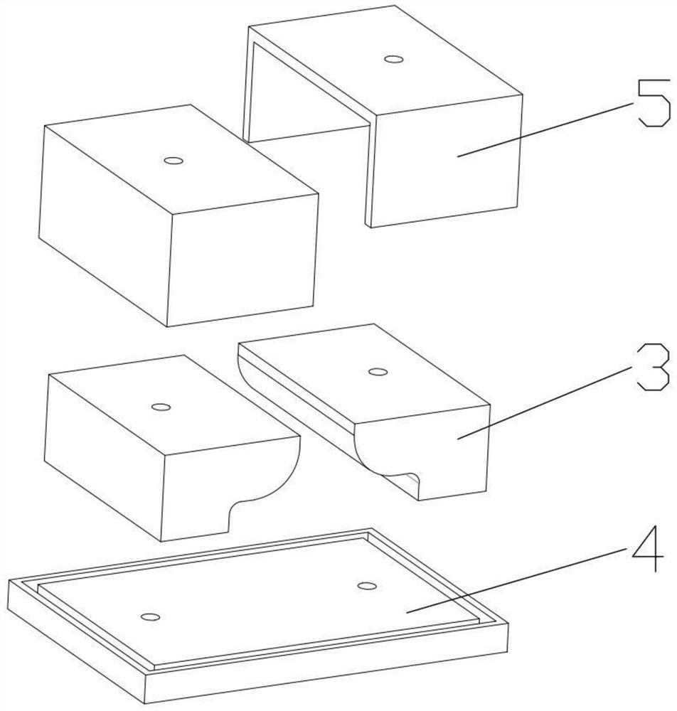 Steel rail dynamic damping composite vibration absorber and manufacturing method thereof