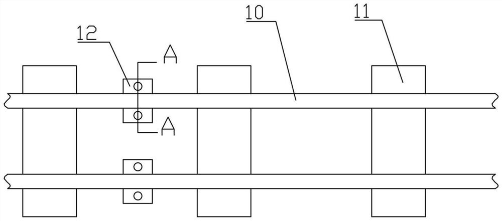 Steel rail dynamic damping composite vibration absorber and manufacturing method thereof