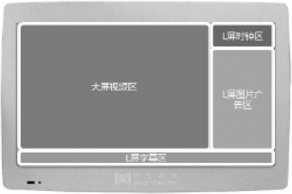 Location-based-service-based bus video playing control system and method