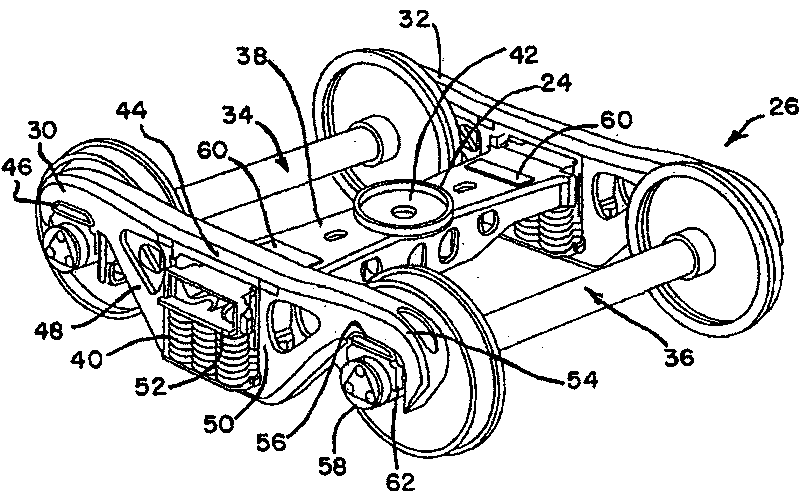 Constant contact side bearing