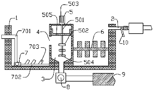 Aerobic pool capable of preventing sludge accumulation