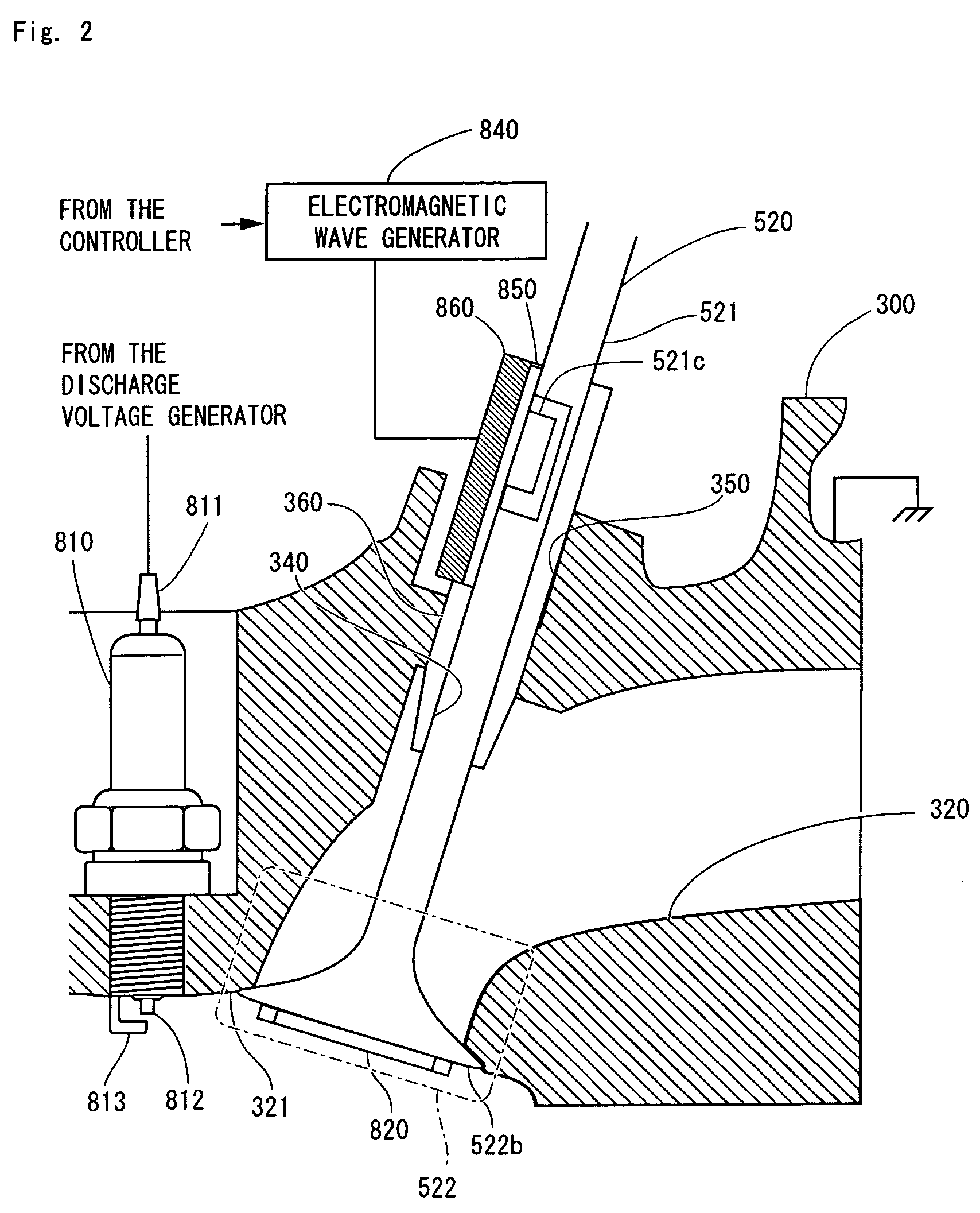 Plasma apparatus using a valve