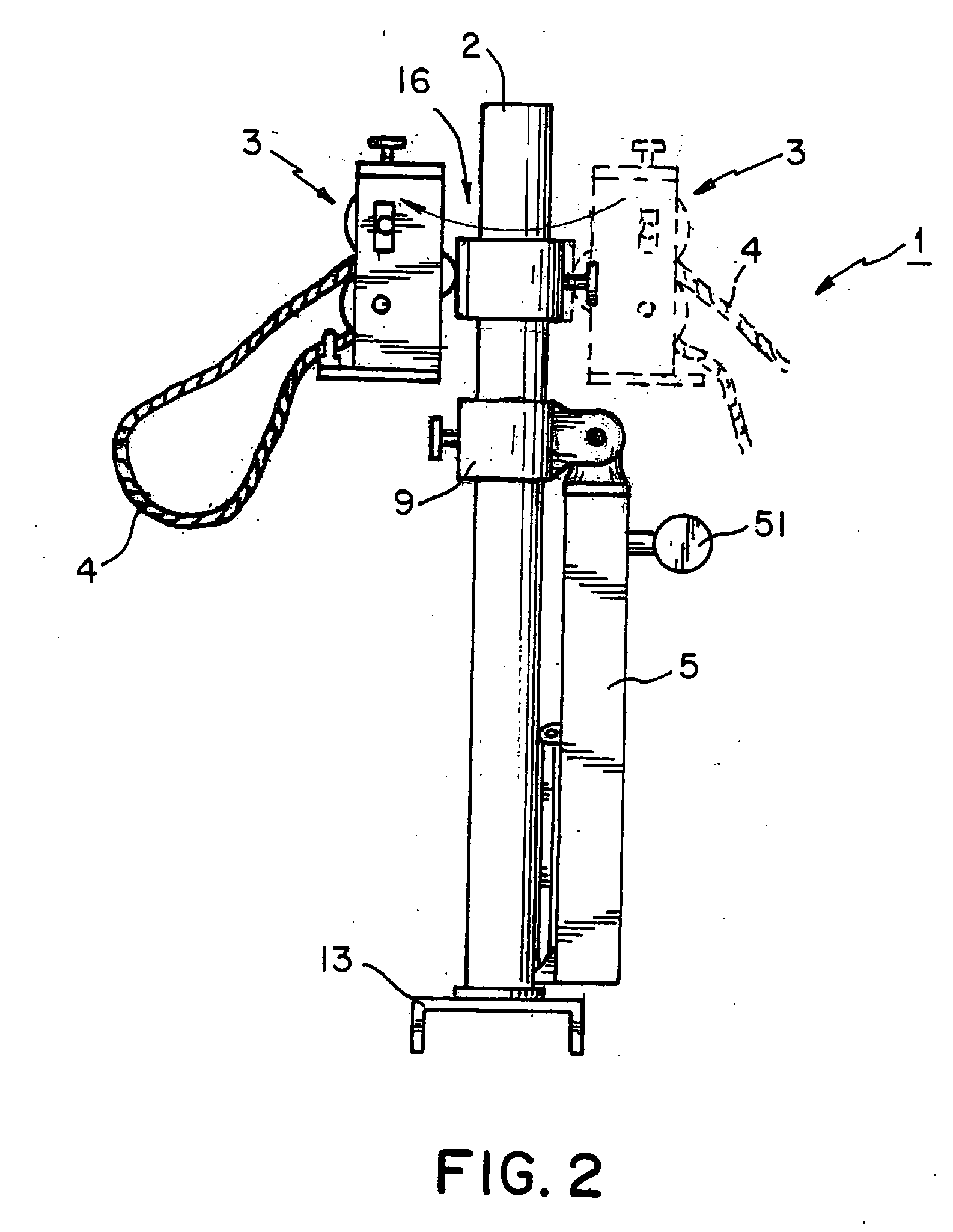 Portable simulated pulling apparatus